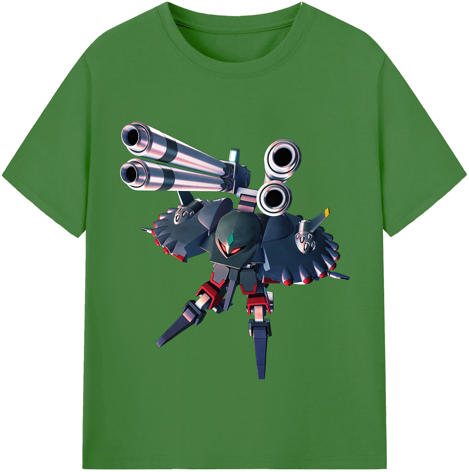 （画像用） 機動戦士ガンダム Mobile Suit Gundam レディースカジュアルプリントTシャツ（綿100％）